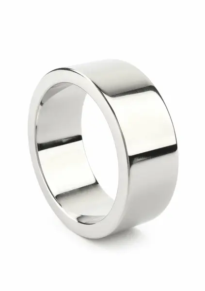 Mr. Steel Mega Wide Band Stainless Steel Ring 45mm - Ultra-Wide Design
