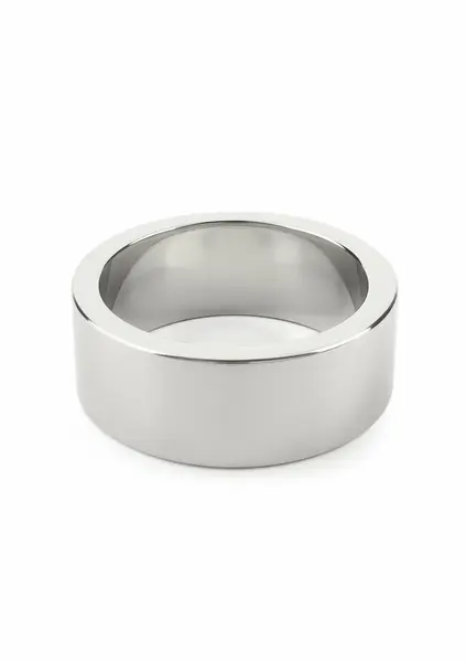 Mr. Steel Mega Wide Band Stainless Steel Ring 45mm - Ultra-Wide Design