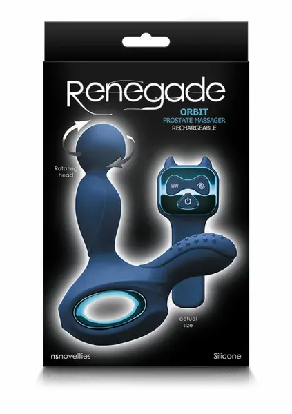 Renegade Orbit Prostate Massager with Rotating Head & Heating Function