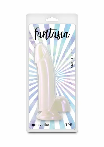 Fantasia Smooth 5 inch Flexible TPE Intimate Device Silver