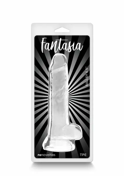 Fantasia Ballsy 6.5 inch Flexible Intimate Silicone Model, Purple