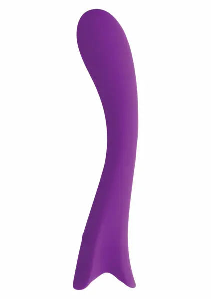 Lush Lilac Rechargeable Silicone Intimate Massager 190mm Purple