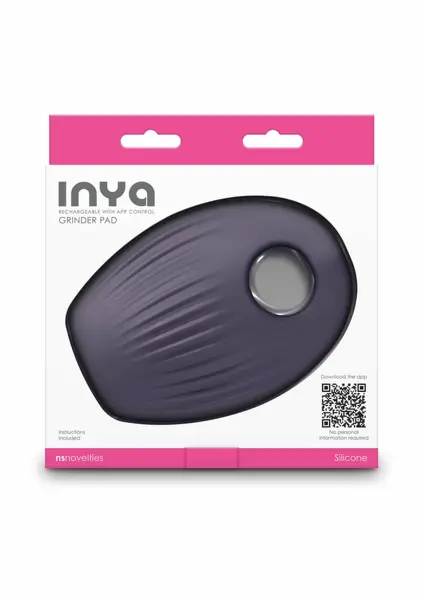 INYA Grinder Intimate Hands-Free Vibrating Silicone Pad, Rechargeable