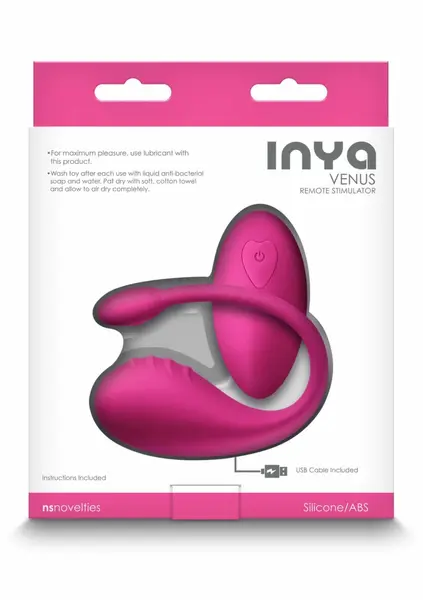 INYA Venus Remote-Controlled Silicone Intimate Massager Pink