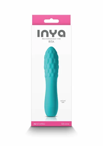 INYA Rita Compact Rechargeable Silicone Intimate Device Pink