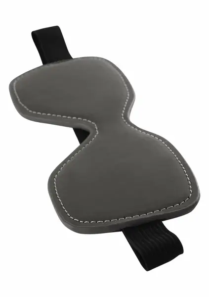 Renegade Bondage Blindfold Black - Durable Vinyl, Adjustable Fit