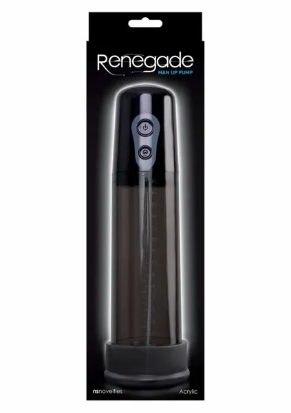 Renegade Man Up Pump Automatic Intimate Enhancement System 22cm Black