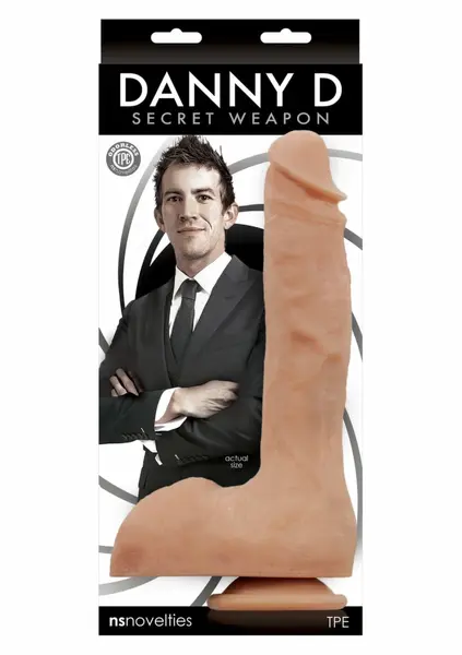 Pipedream Danny D's Secret Weapon Dong 26.7cm TPE Suction Cup