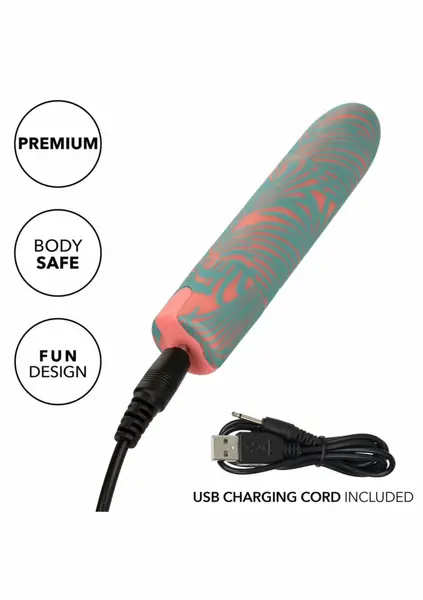 Naughty Bits You Do You Mini Massager Floral 10-Function Rechargeable