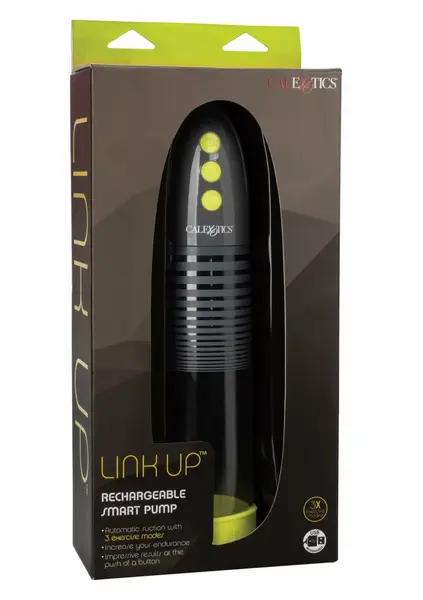 Link Up Rechargeable Smart Pump - Advanced Suction System, Black