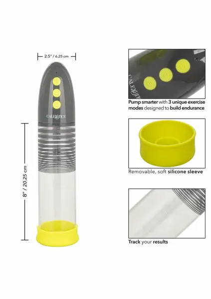 Link Up Rechargeable Smart Pump - Advanced Suction System, Black