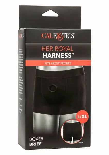 CalExotics Her Royal Harness Boxer Brief 2XL/3XL - Comfortable Harness System