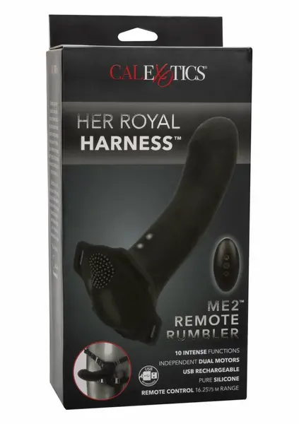 CalExotics Me2 Remote Rumbler Dual-Motor Intimate Machine, Purple