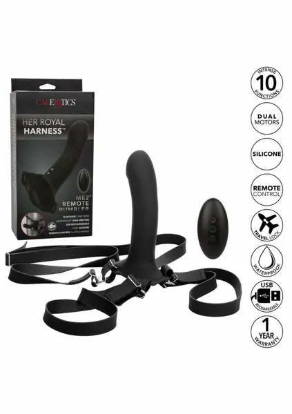 CalExotics Me2 Remote Rumbler Dual-Motor Intimate Machine, Purple
