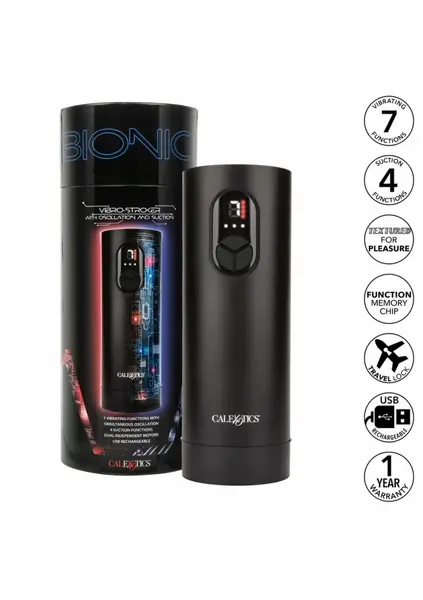 Bionic Vibro Stroker Oscillation & Suction Wireless Intimate Device