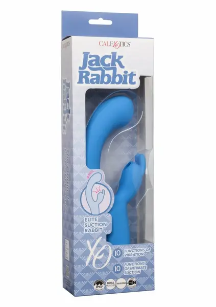 Jack Rabbit Elite Suction Rabbit Intimate Machine, Pink, Silicone, USB