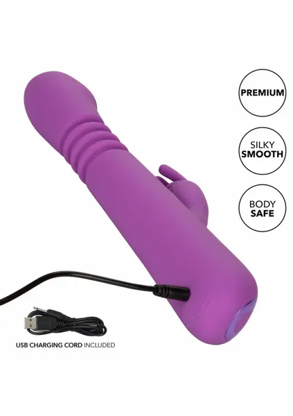 Pipedream Elite Thrusting Rabbit Dual-Action Intimate Machine Pink