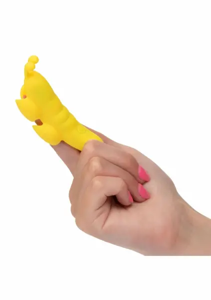Neon Vibes The Butterfly Vibe Pink - Compact Silicone Finger Massager