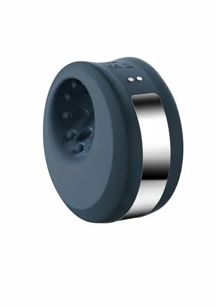 ToyJoy Zephyr Pulsating Intimate Machine & Adjustable C-Ring Black