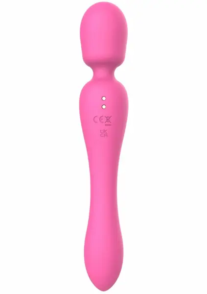 TOYJOY The Evermore 2-in-1 Massager Rechargeable Liquid Silicone Pink