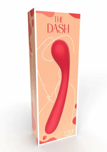 TOYJOY The Dash G-Spot Vibrator Dual Motor Liquid Silicone Pink