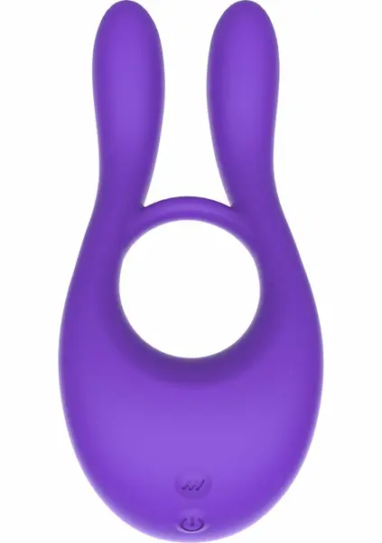 ToyJoy Joy Ride To Paradise Silicone Vibrating Ring with Rabbit Ears