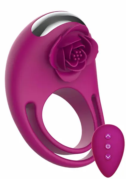 ToyJoy Put a Ring On It Remote Silicone Intimate Ring, USB, Black