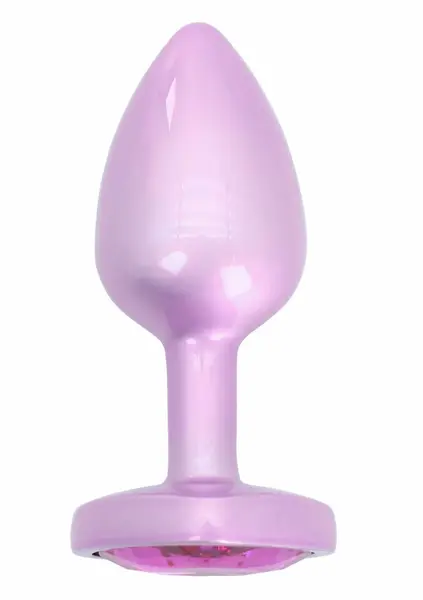ToyJoy HAPPINESS Time To Shine Plug Heart-Shaped Gem Aluminium Small