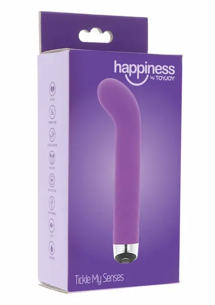 TOYJOY Tickle My Senses G-Vibrator Silicone USB Purple