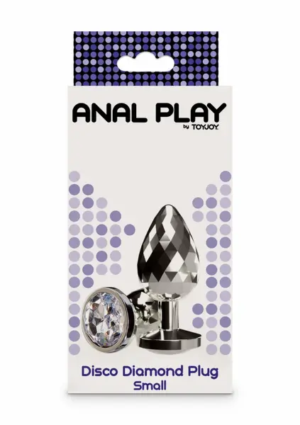 TOYJOY Disco Diamond Plug Small Aluminium Gemstone Base