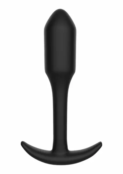ToyJoy Smooth Plug Medium Silicone Anal Model 10.9cm Black