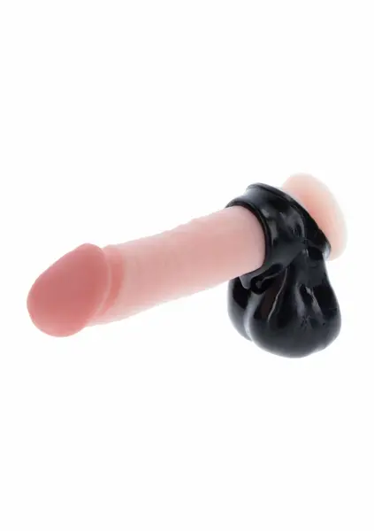 TOYJOY Manpower Ring System with Scrotum Support TPR Transparent