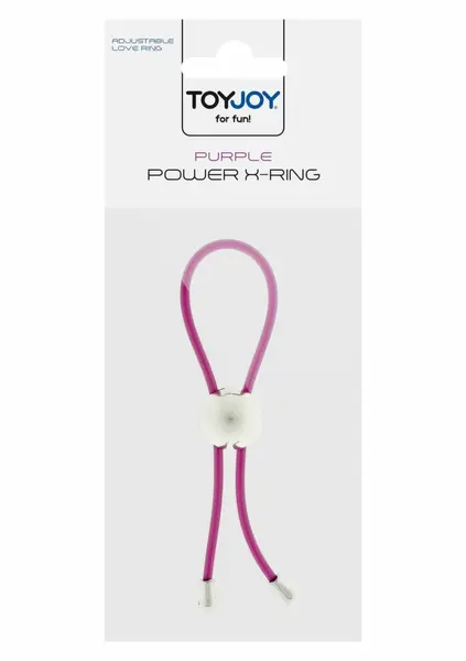 TOYJOY Power X Ring Adjustable Intimate Support PVC Black