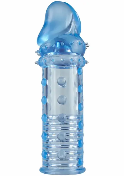 TOYJOY Power Stud Sleeve Transparent TPE Anatomical Extension Cover