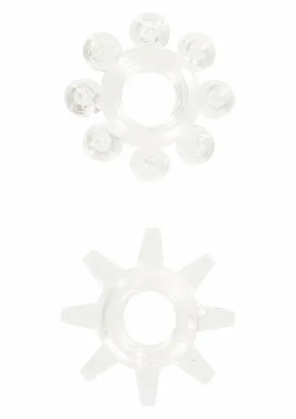 TOYJOY Power Stretchy Rings 2 pcs Flexible TPE Set for Men