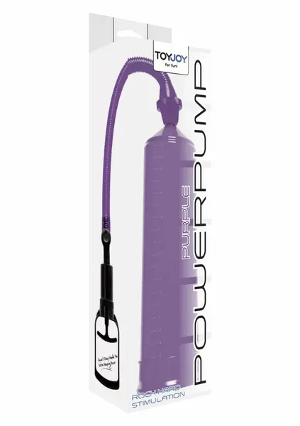 ToyJoy Power Pump Vacuum System for Enhanced Performance, Transparent, Large Size