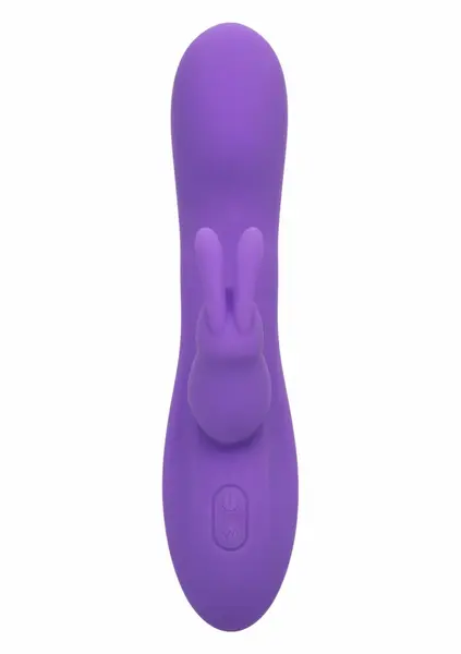 CalExotics Bend & Hold Double Rumbler fleksibilni intimni masažer sa dva motora, roze