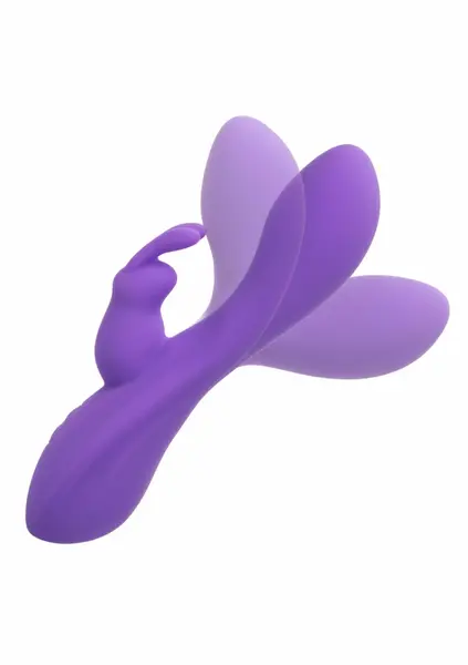 CalExotics Bend & Hold Double Rumbler fleksibilni intimni masažer sa dva motora, roze