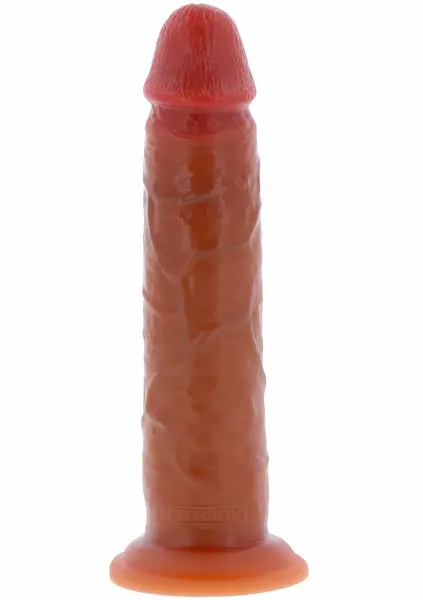ToyJoy Foreskin Dong vibrirajući silikonski dildo 24 cm dvostruke gustine sa daljinskim upravljačem