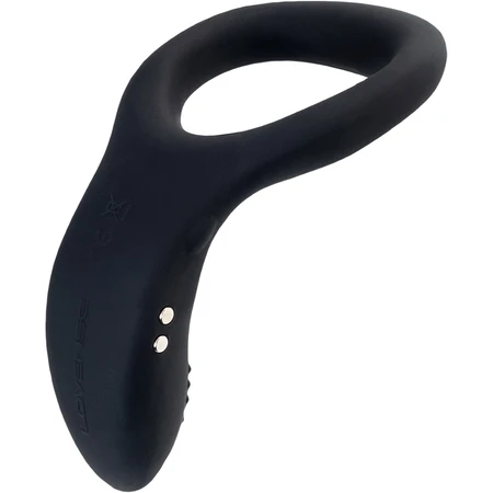 Lovense Diamo Smart Remote-Controlled Intimate Ring, Black, Bluetooth App