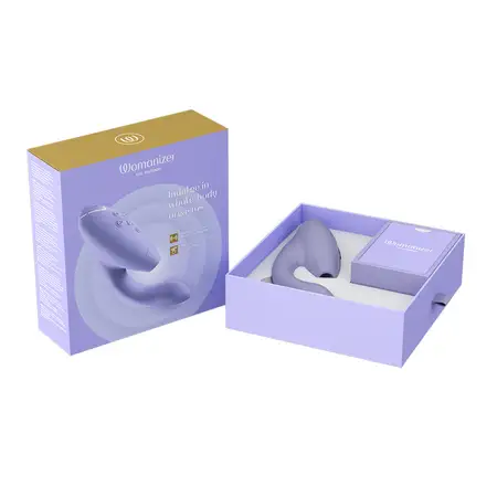 Womanizer Duo 2 Lilac sistem sa dvostrukim delovanjem vazdušnih talasa i vibracije