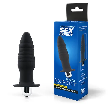 Glavčina je analna sa vibracijom l 90 mm d 30 mm, boja je crna art. SEM-55189