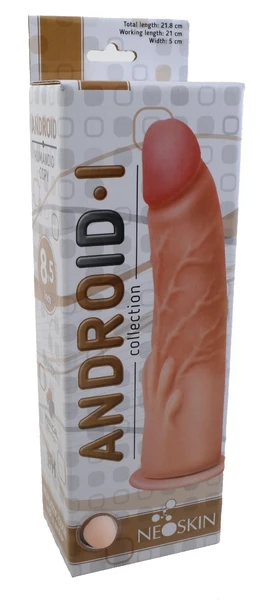 Dildo realista Android Long l 210 mm d 50 mm, cibercorse art. 550203