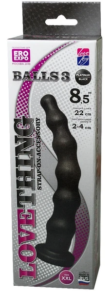 Univerzalni nastavak Balls boja crna