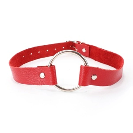 Geg sa prstenom od crvene kože