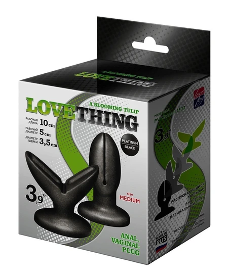 Analno vaginalni plag a blooming tilup boja crna