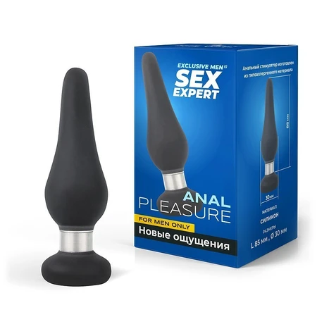 Glavčina analna boja crna, l 100 mm d 30 mm art. SEM-55051