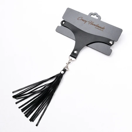 Choker sa četkom od kože