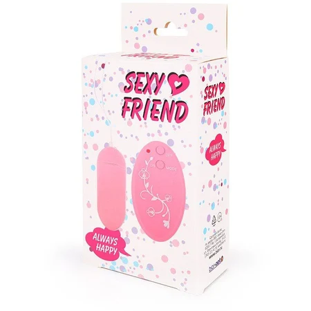 VIBROIAIZO na daljinskom upravljaču, boja ružičasta, 10 načina vibracije, l 79mm D 33mm art. SF-70196-6