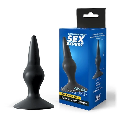 Glavčina analna boja crna, l 100 mm d 31 mm art. SEM-55046